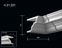 4.31.221  Polyurethane decorative elements