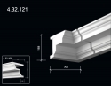 4.32.121  Polyurethane decorative elements