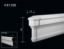 4.81.032  Polyurethane decorative elements