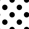100104 Dotty Black tapete