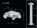 4.11.202 Капитель колонны  из полиуретана