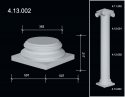 4.13.002 База колонны  из полиуретана