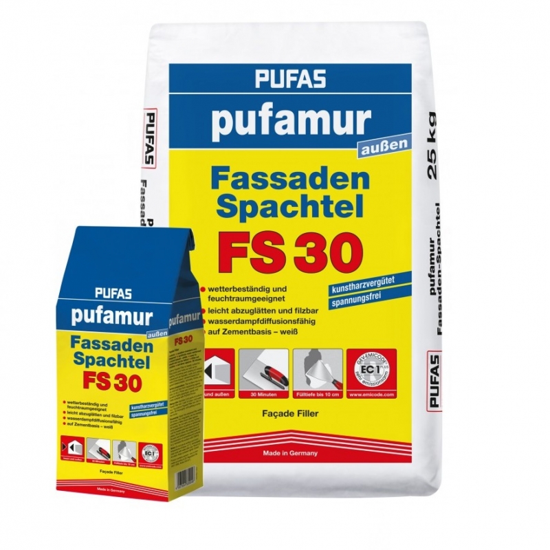 pufamur Fasādes špaktele FS 30