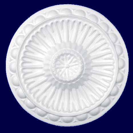 R16 Polystyrene rosette