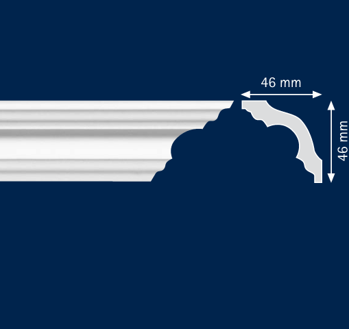 K50 Ceiling polystyrene molding