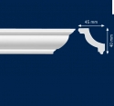 O45 Ceiling polystyrene molding