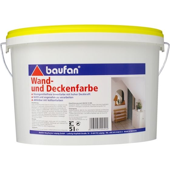 baufan Wand und Deckenfarbe