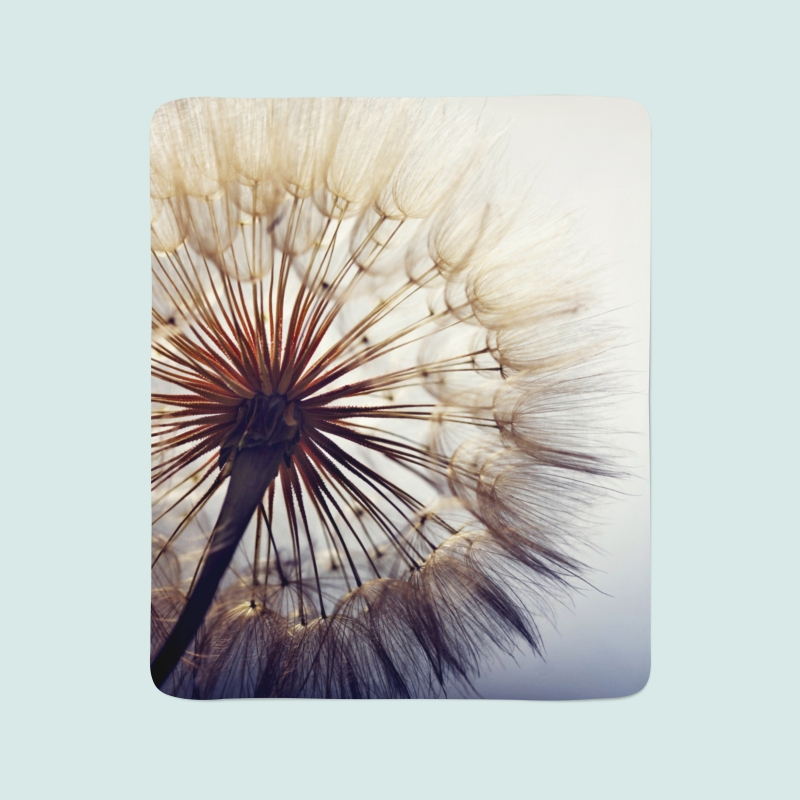 Fleece Blanket Amazing Dandelion