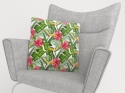 Pillowcase Tropical Leaves and Strelitzia