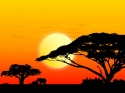 Africa sunset