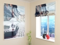 Roman Blind Retro City