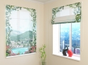 Roman Blind Flower arch