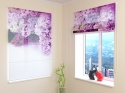 Roman Blind Paris lilac