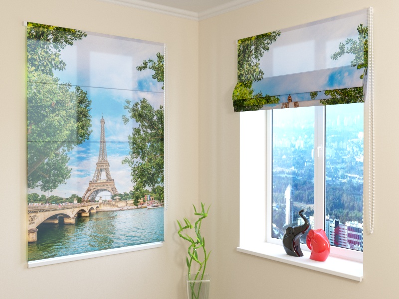 Roman Blind Spring in Paris