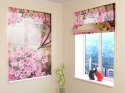 Roman Blind Springtime