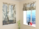 Roman Blind Retro Paris