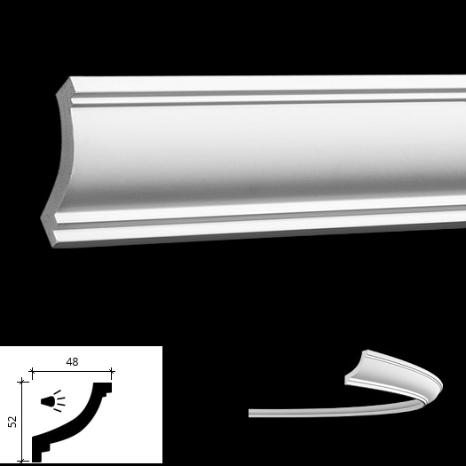 1.50.215 Polyurethane cornice