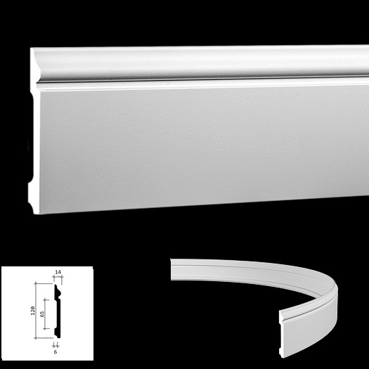 1.53.108 Poliuretāna grīdlīstes