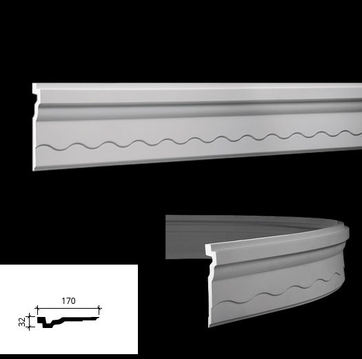 1.50.268 Poliuretāna karnīze