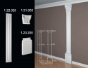 1.21.002+1.22.020+1.23.200 Polyurethane pilasters