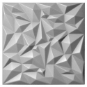 3D PVC panelis pastiprināts  - Diamond small