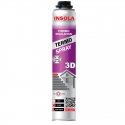 Izsmidzināma siltumizolācija INSOLA Thermo Spray 3D 850 ml