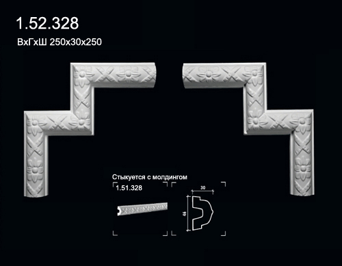 1.52.328 Poliuretāna stūra elements