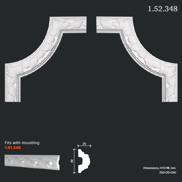 1.52.348 Polyurethane angular element